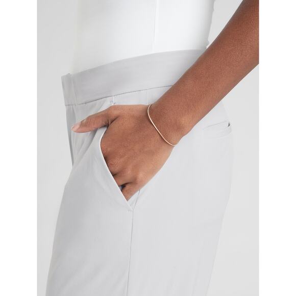 Athleta Women's Tribeca Crop Wide Leg Pants in Galactic Gray Size 4 - Picture 3 of 9